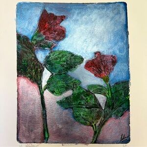 #387 med 11x14” Monoprint